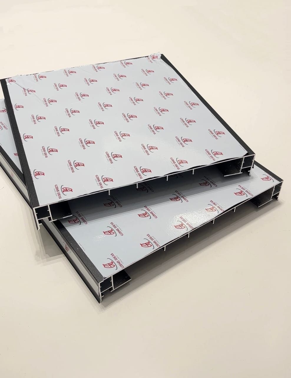 G2BMS wall capping profiles ready for installation